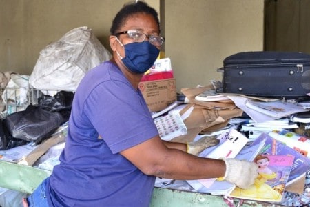 CECÍLIA Maria encontrou na Casa de Acolhimento Amor e Vida trabalho e dignidade